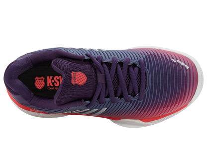 K-Swiss Women's Shoes Hypercourt Express 2 | Purple Plumeria/White/Hot Coral