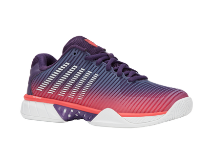 K-Swiss Women's Shoes Hypercourt Express 2 | Purple Plumeria/White/Hot Coral
