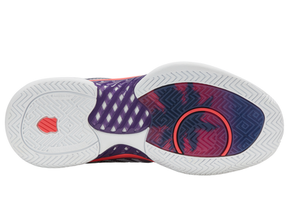 K-Swiss Women's Shoes Hypercourt Express 2 | Purple Plumeria/White/Hot Coral