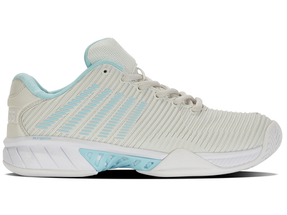 K-Swiss Women's Shoes Hypercourt Express 2-Wide | Gray/Wht/Bluglw