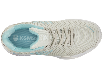 K-Swiss Women's Shoes Hypercourt Express 2-Wide | Gray/Wht/Bluglw