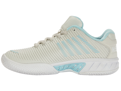 K-Swiss Women's Shoes Hypercourt Express 2-Wide | Gray/Wht/Bluglw