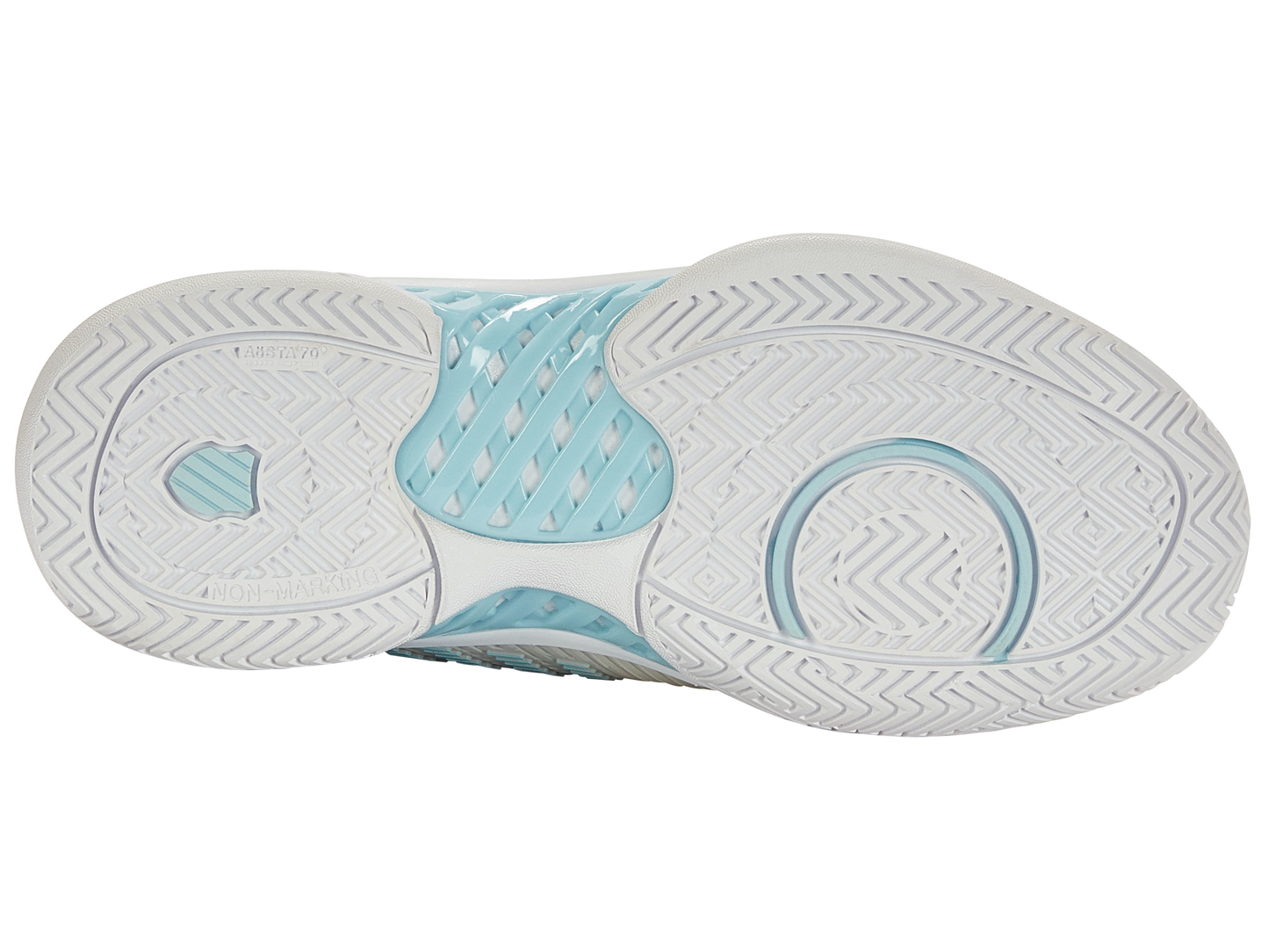 K-Swiss Women's Shoes Hypercourt Express 2-Wide | Gray/Wht/Bluglw