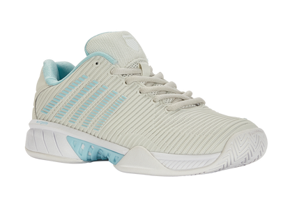 K-Swiss Women's Shoes Hypercourt Express 2-Wide | Gray/Wht/Bluglw