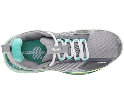 K-Swiss Women's Shoes Ultrashot 3 | Alloy/Brilliant White/ Turquoise