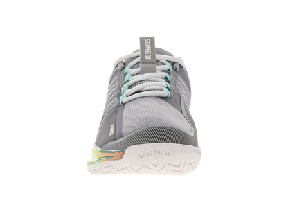 K-Swiss Women's Shoes Ultrashot 3 | Alloy/Brilliant White/ Turquoise