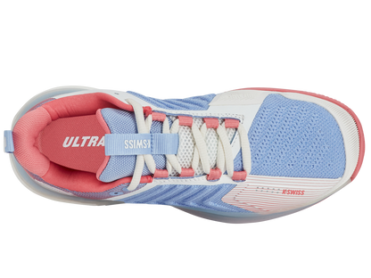 K-Swiss Women's Shoes Ultrashot 3 | Bright White/Open Air/Strawberry Ice