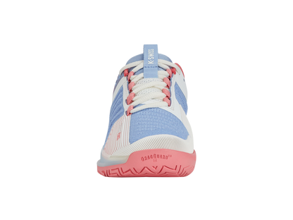K-Swiss Women's Shoes Ultrashot 3 | Bright White/Open Air/Strawberry Ice