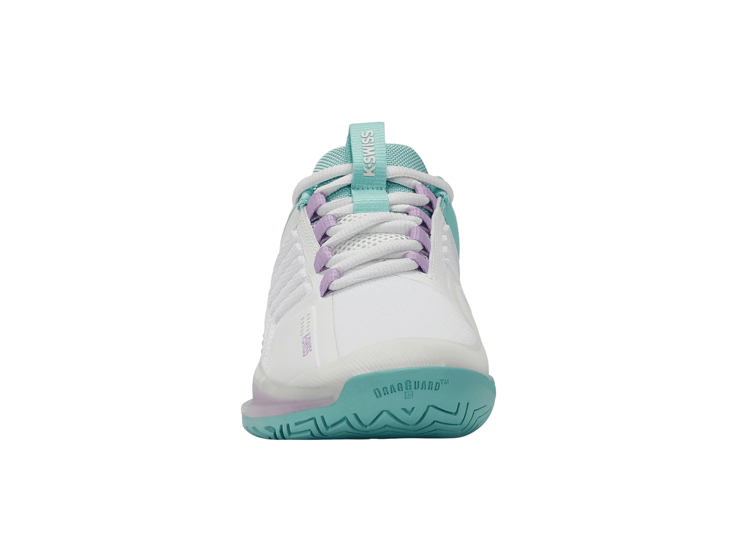 K-Swiss Women's Shoes Ultrashot 3 | Brilliant White/Angel Blue/Sheer Lilac
