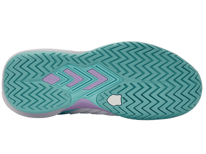 K-Swiss Women's Shoes Ultrashot 3 | Brilliant White/Angel Blue/Sheer Lilac
