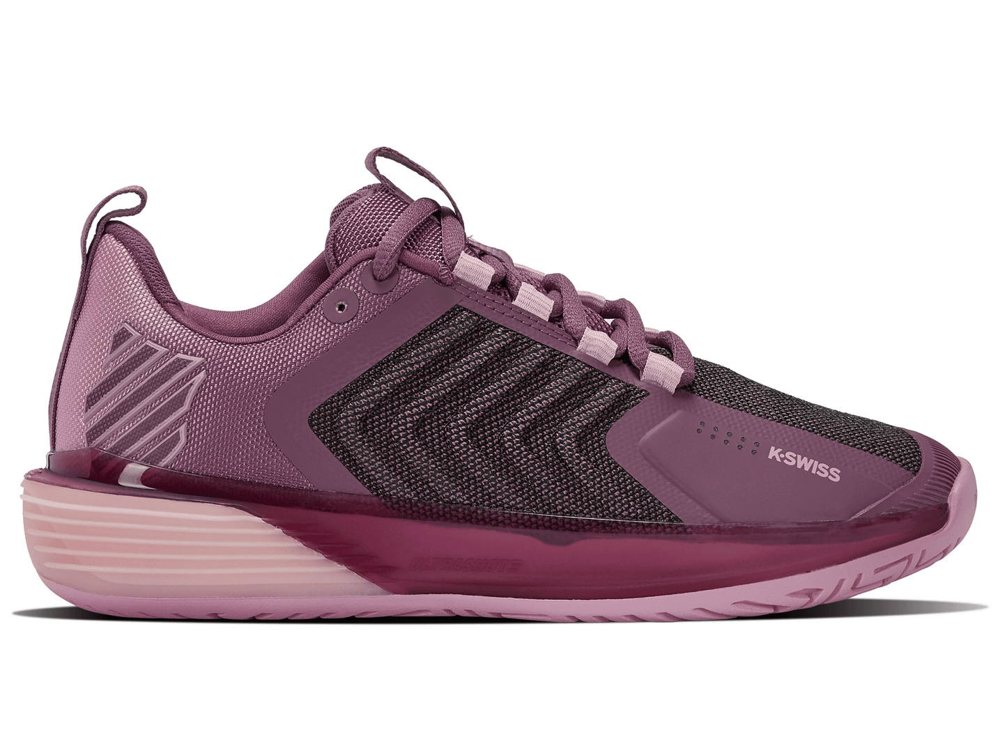 K-Swiss Women's Shoes Ultrashot 3 | Grape Nectar/Cameo Pink