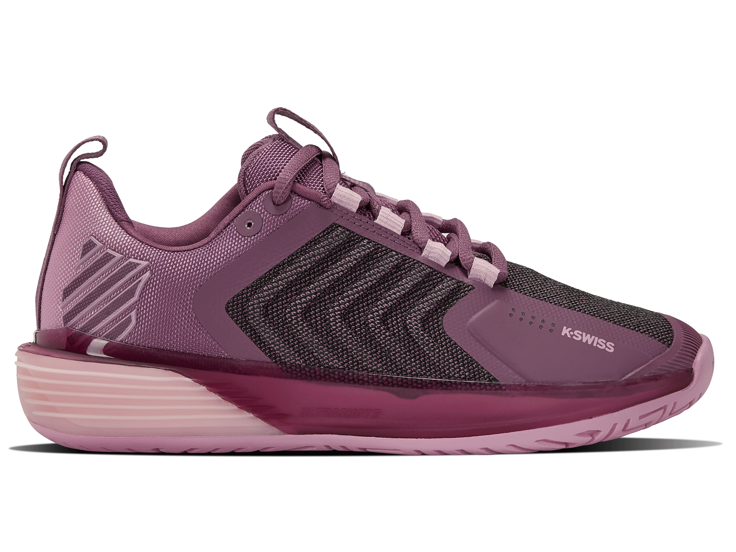 K-Swiss Women's Shoes Ultrashot 3 | Grape Nectar/Cameo Pink