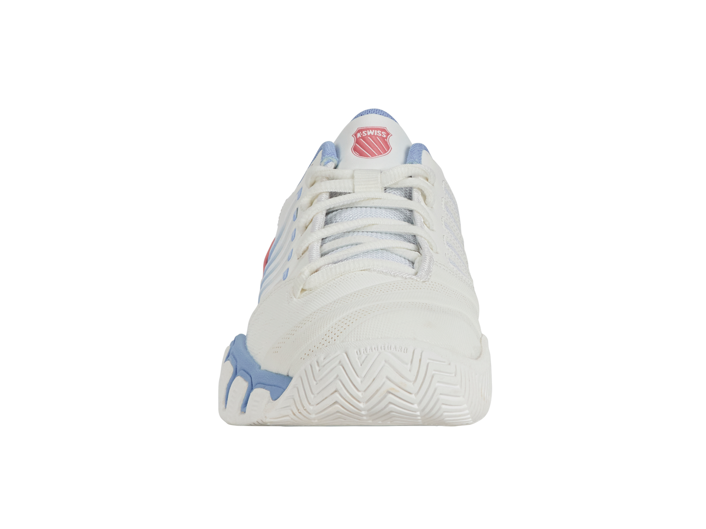 K-Swiss Women's Shoes Bigshot Light 4 | Bright White/Open Air/Strawberry Ice