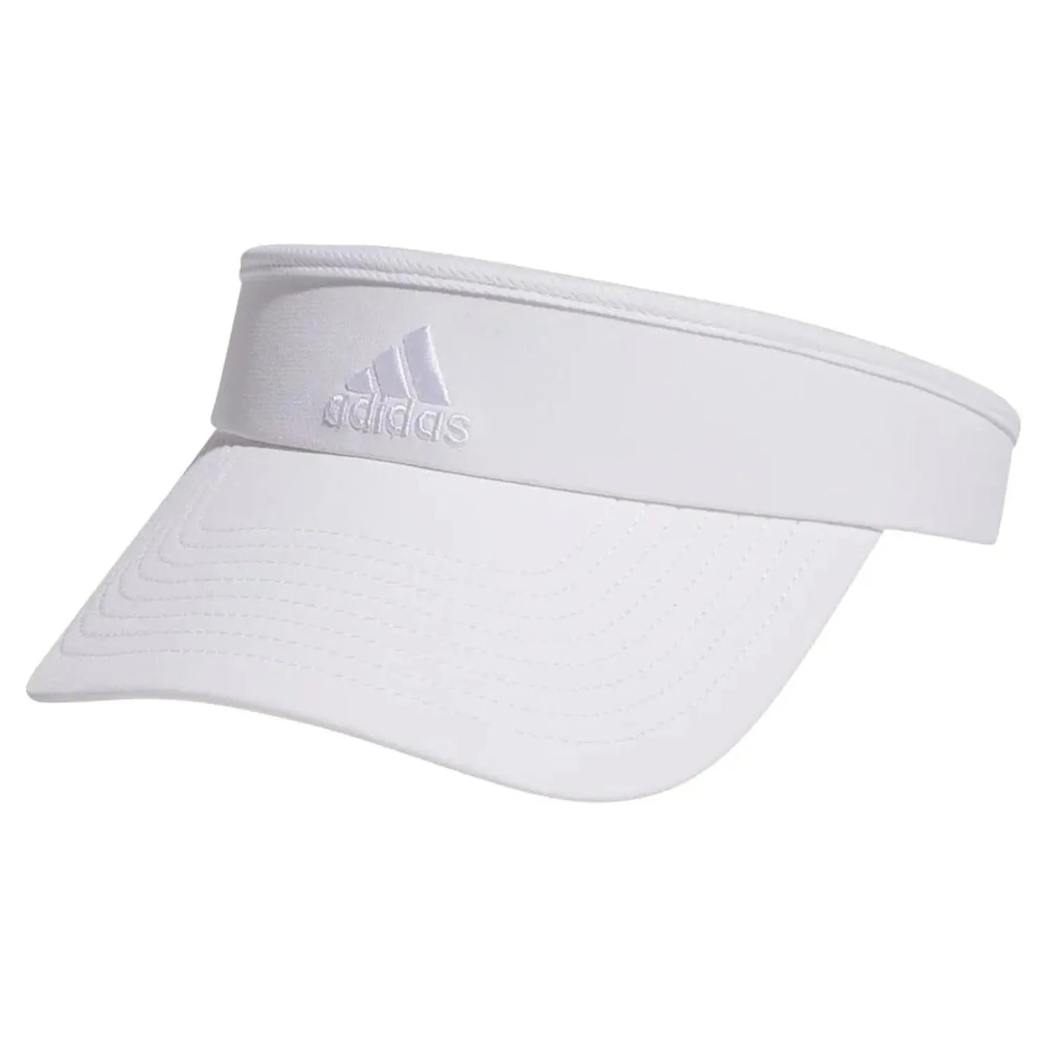 Women's Match Visor White-Apparel-Adidas-97097-DEFAULT-L-Tennis Express