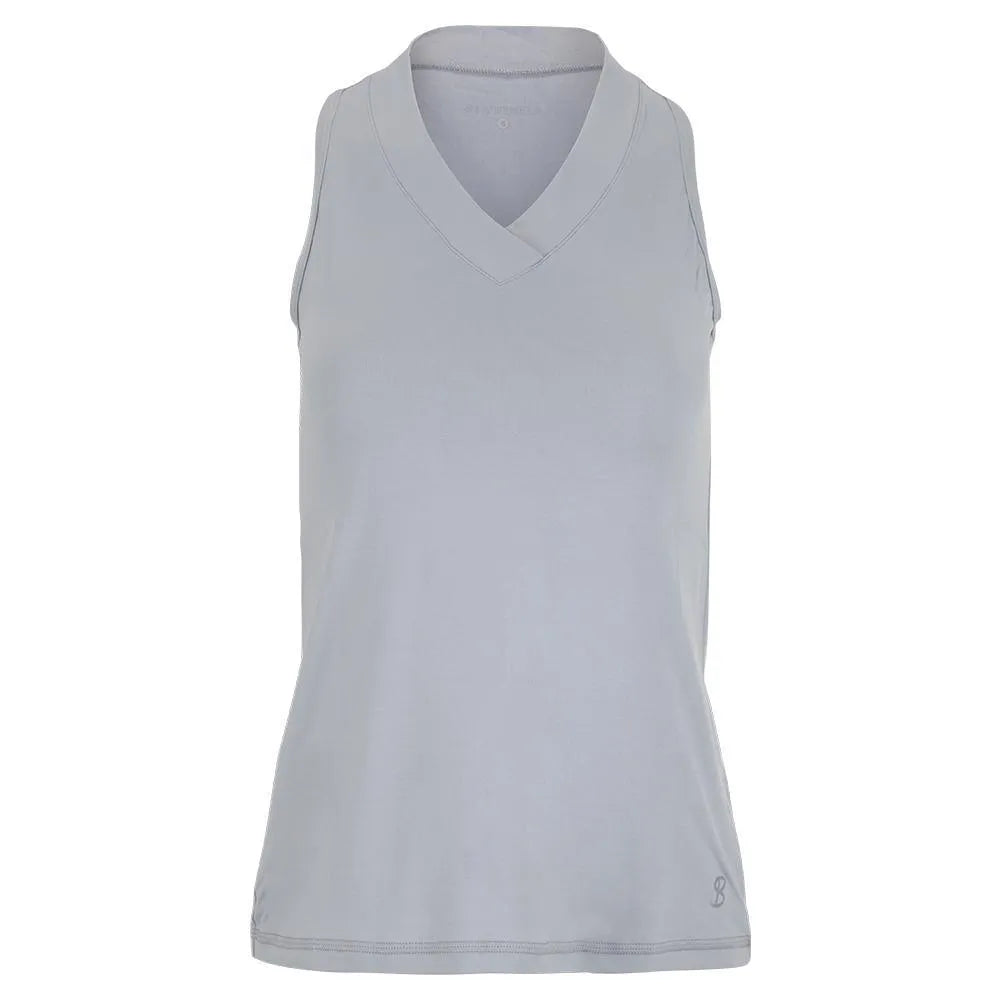 Women's UV Racerback Tennis Tank Stone-Apparel-Sofibella-97218-DEFAULT-L-Tennis Express