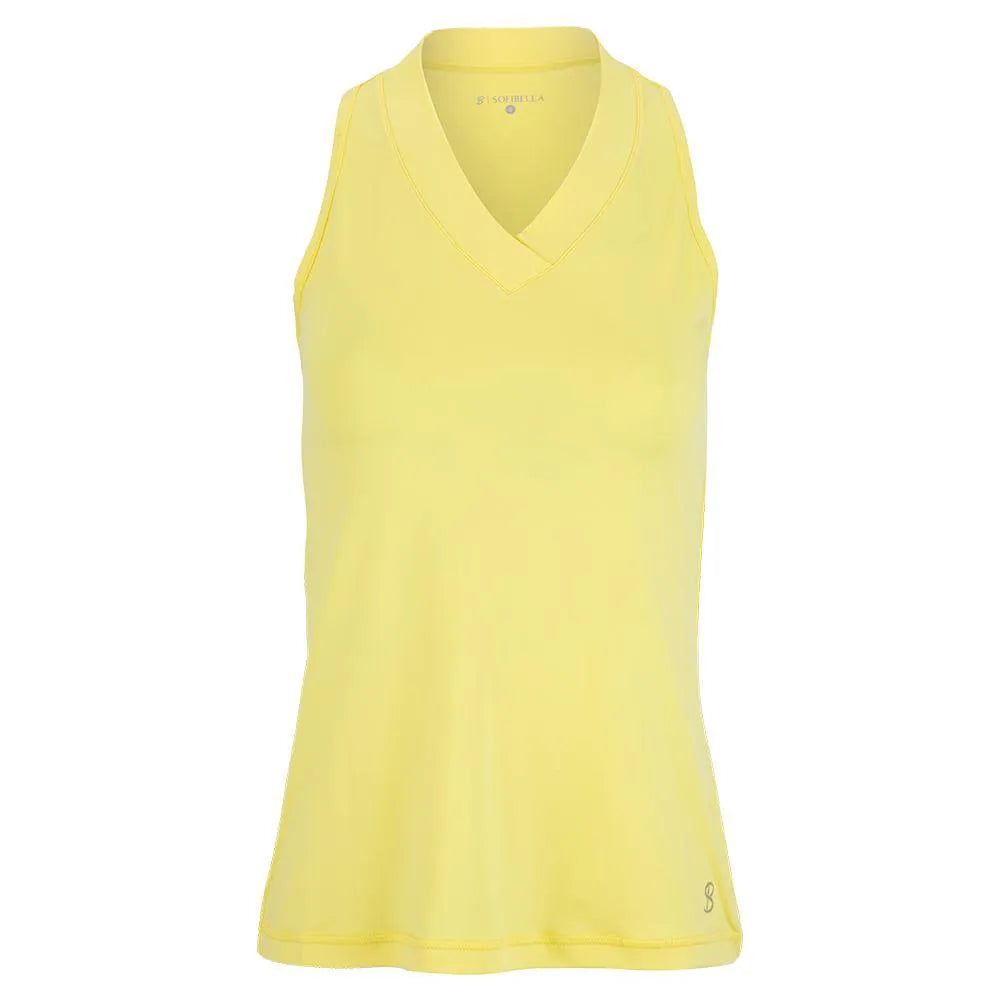 Women's UV Racerback Tennis Tank Sunshine-Apparel-Sofibella-97219-DEFAULT-L-Tennis Express
