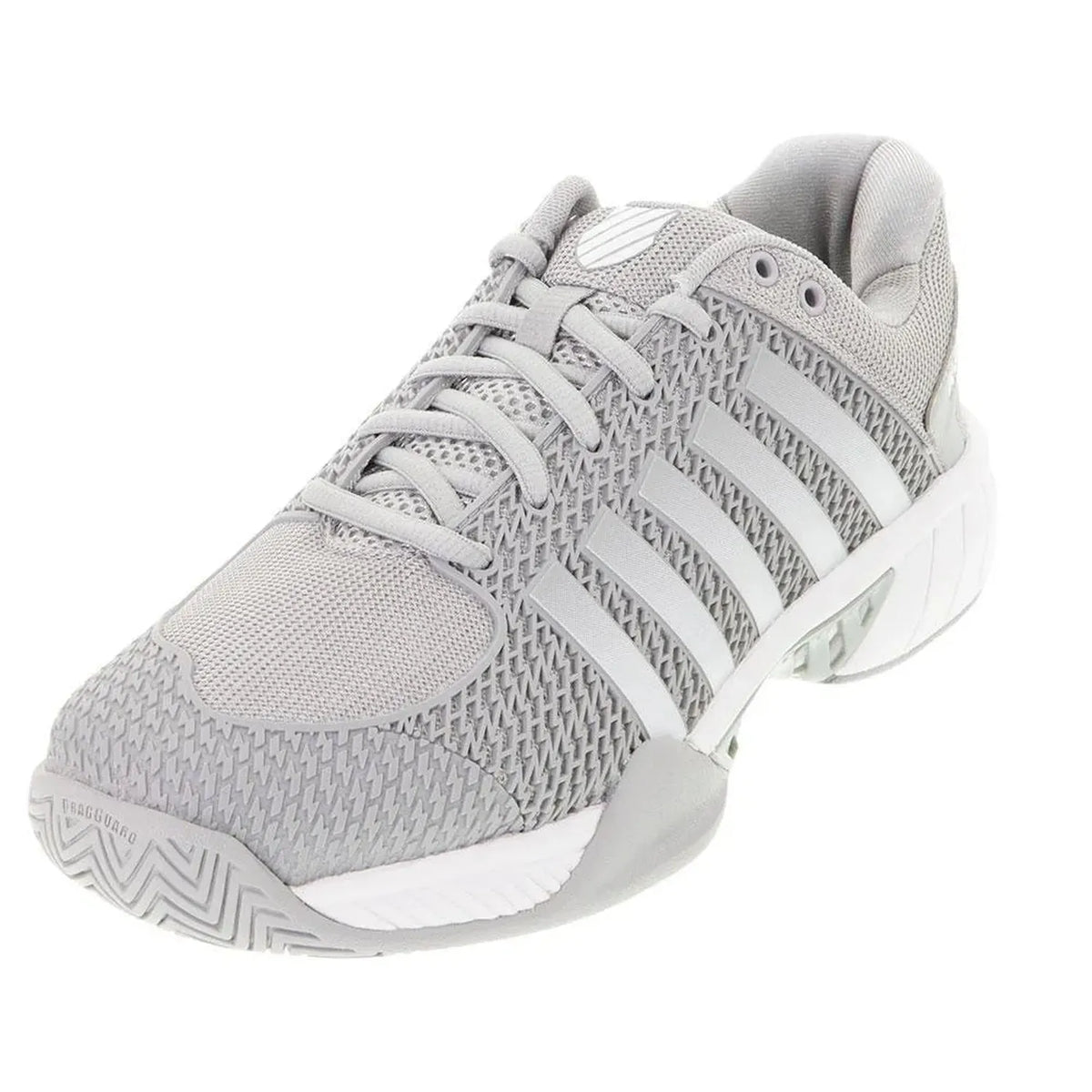 Women's Express Light Wide Pickleball Shoes Highrise and White-Footwear-K-Swiss-97292-072F21-Tennis Express