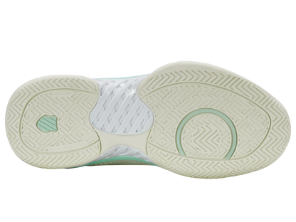 K-Swiss Women's Shoes Express Light Pickleball-Wide | Ice/Honeydew/Neon Pastel Pink