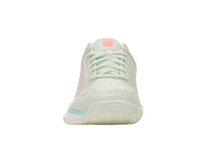 K-Swiss Women's Shoes Express Light Pickleball-Wide | Ice/Honeydew/Neon Pastel Pink