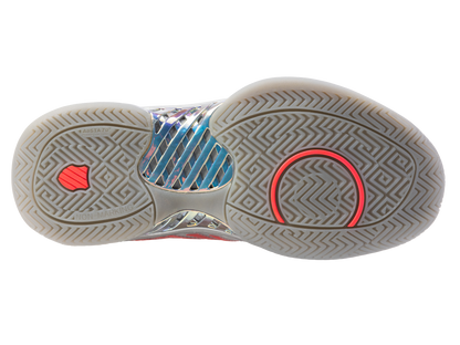 K-Swiss Women's Shoes Hypercourt Express 2  Lucky In Love | Silver/Harbour Mist/Dragon Fruit