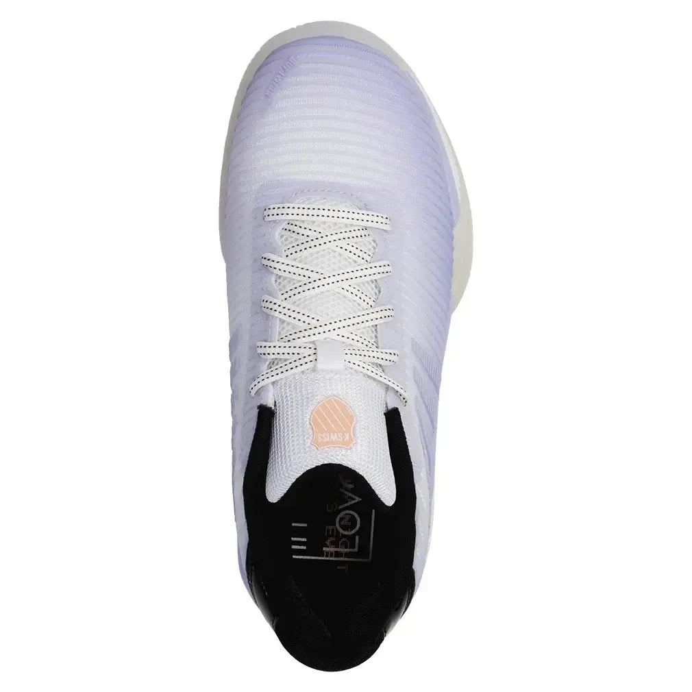 Women's HyperCourt Express 2 X Lucky in Love Tennis Shoes White and Lilac
