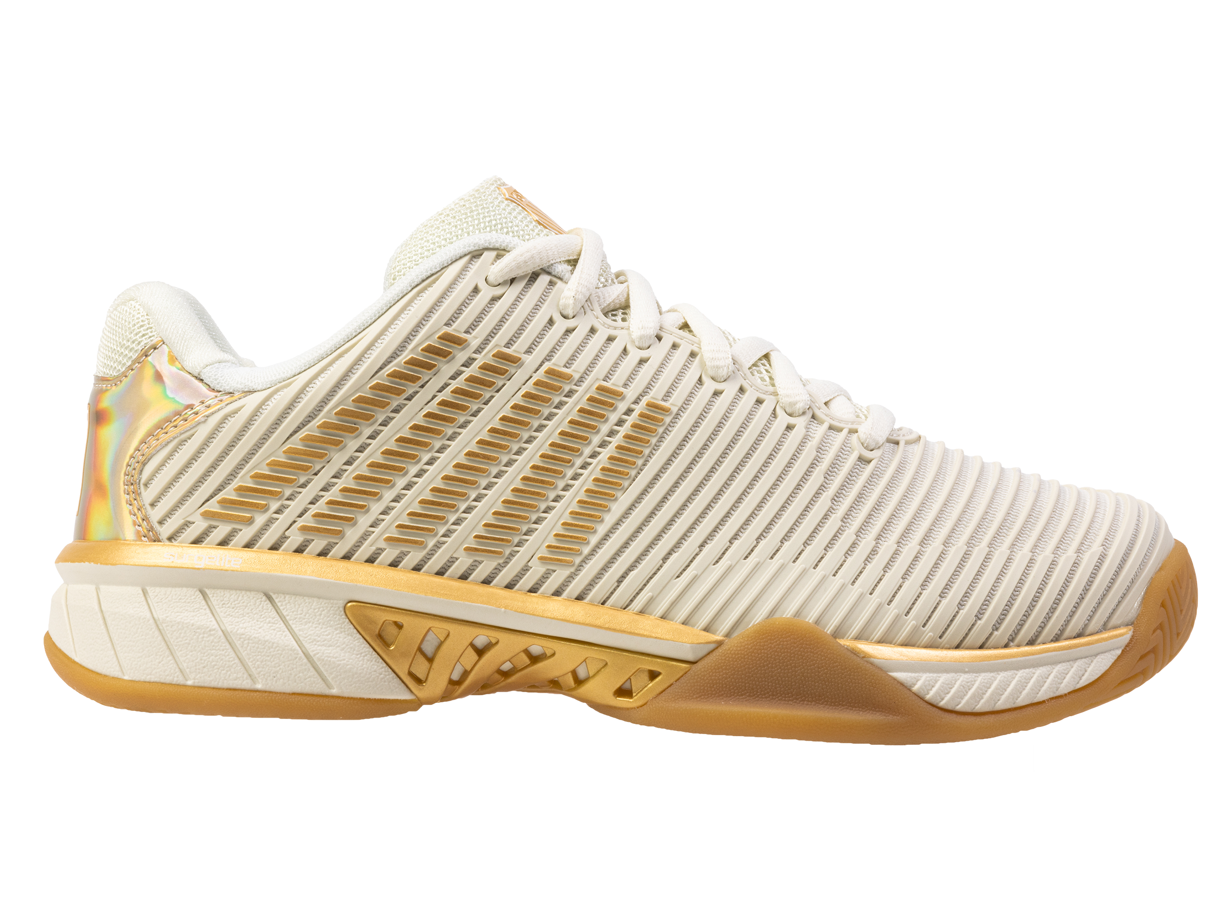 K-Swiss Women's Shoes Hypercourt Express 2  Lucky In Love | Bone/Bare/Gold