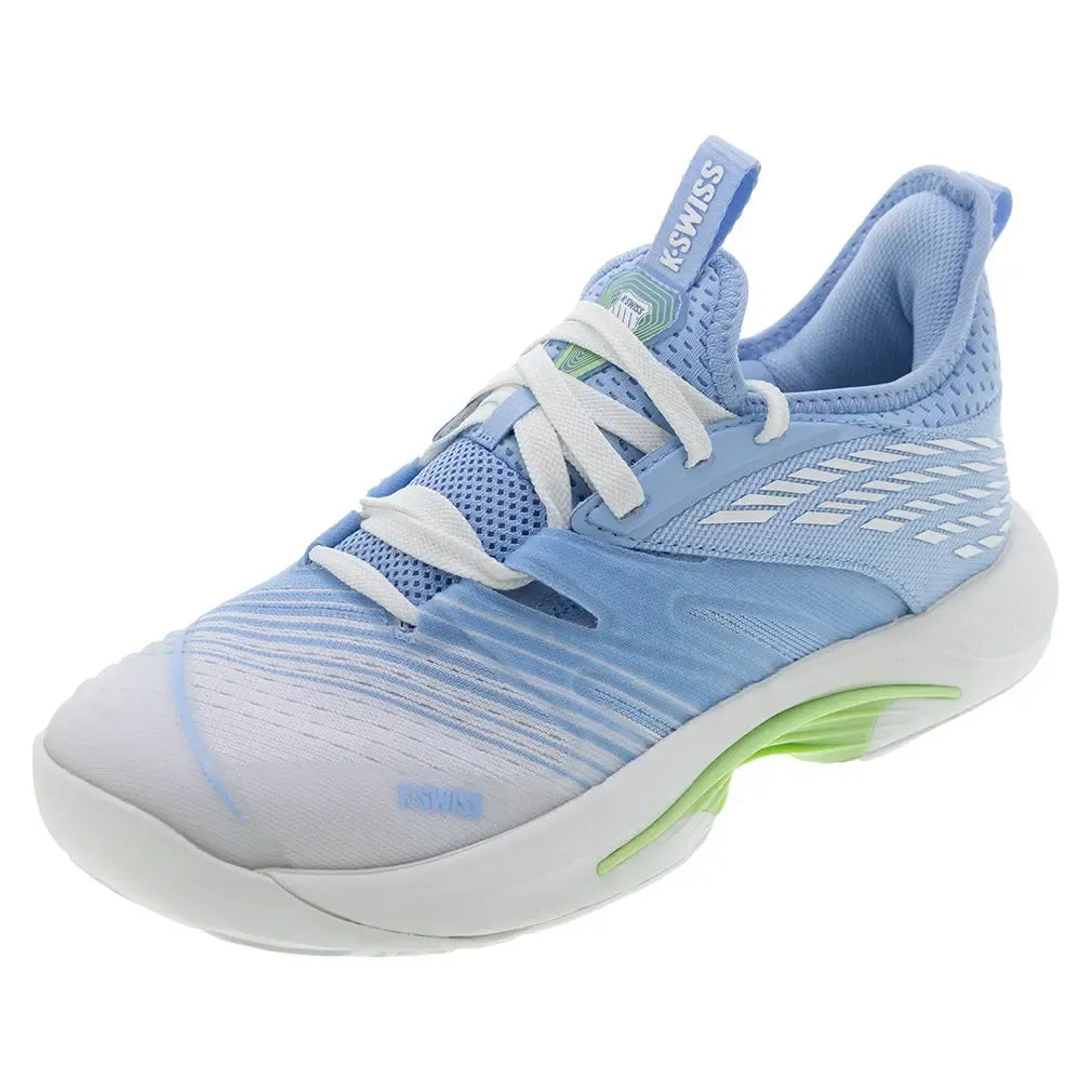 Women's SpeedTrac Tennis Shoes Lucent White and Dutch Canal-Footwear-K-Swiss-97392-126U25copy-Tennis Express