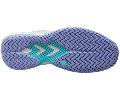 K-Swiss Women's Shoes Ultrashot Team | Nimbus Cloud/Neon Purple/Neon Teal