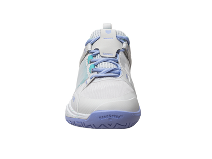 K-Swiss Women's Shoes Ultrashot Team | Nimbus Cloud/Neon Purple/Neon Teal