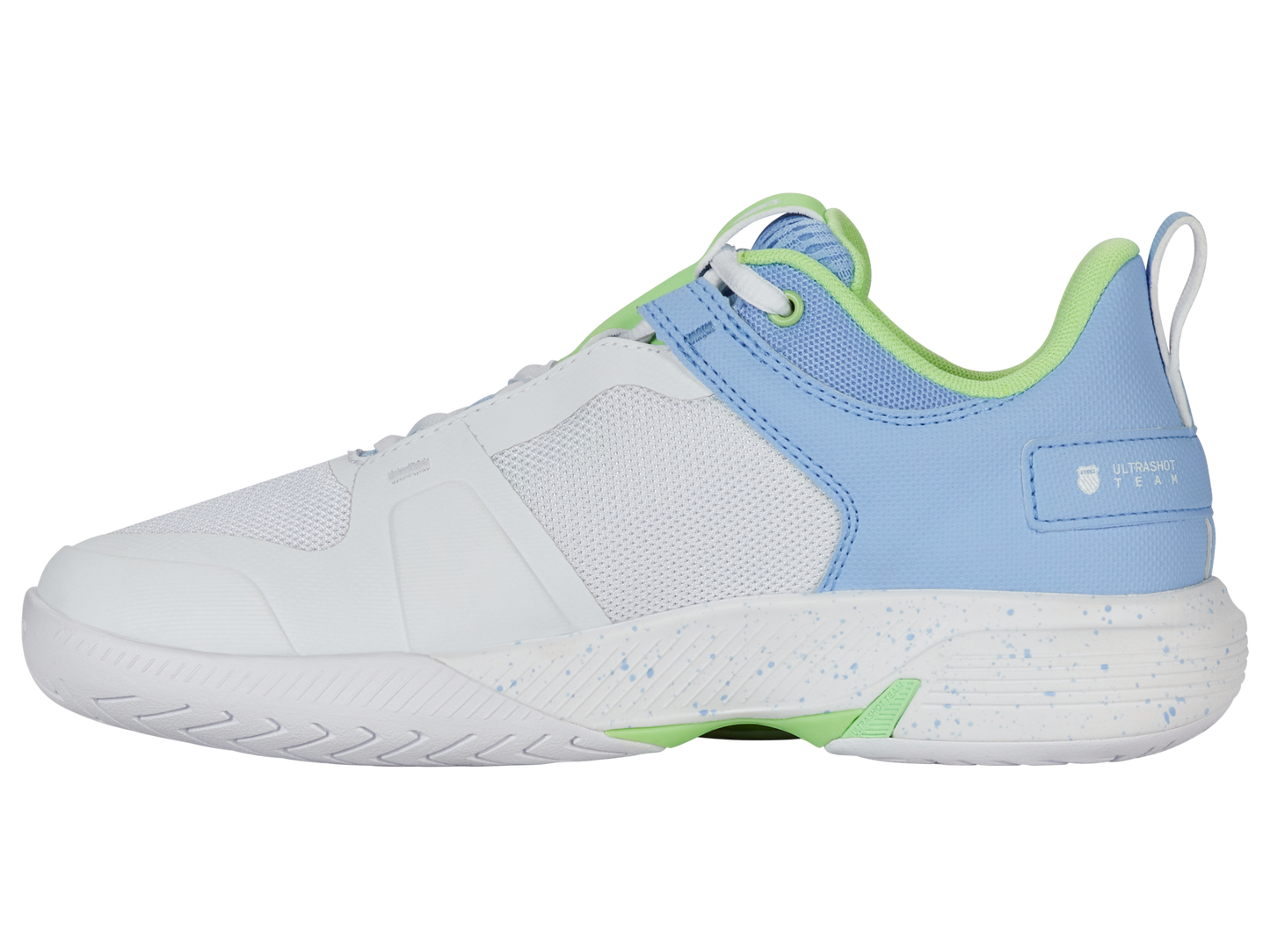 K-Swiss Women's Shoes Ultrashot Team | White/Dutch Canal/Paradise Green