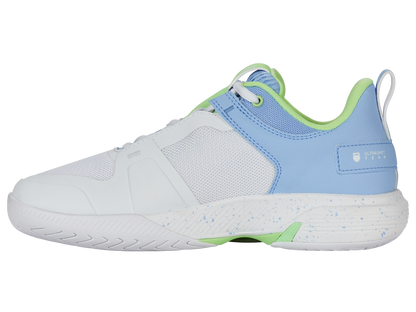 K-Swiss Women's Shoes Ultrashot Team | White/Dutch Canal/Paradise Green