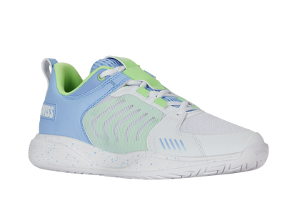 K-Swiss Women's Shoes Ultrashot Team | White/Dutch Canal/Paradise Green