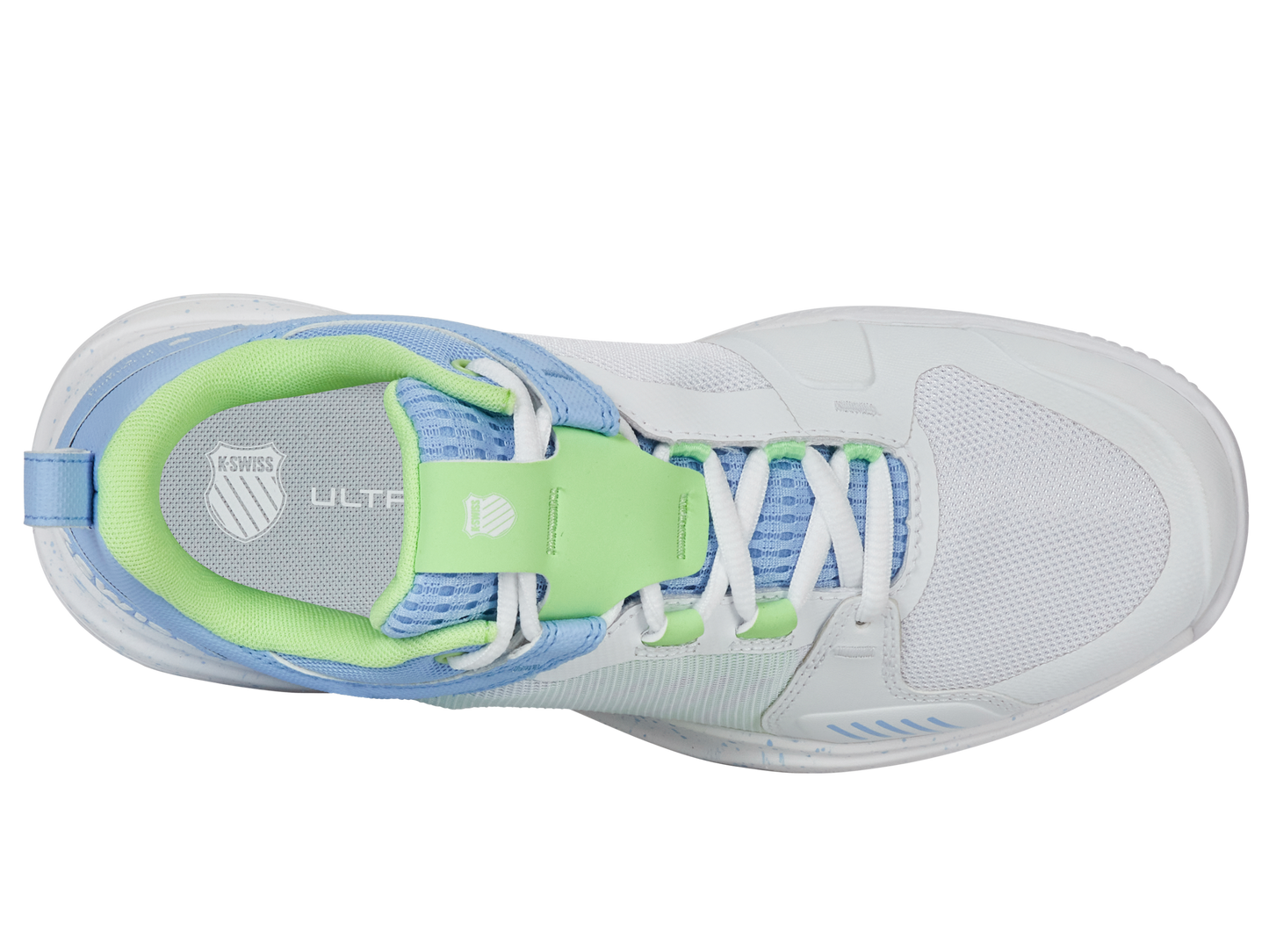 K-Swiss Women's Shoes Ultrashot Team | White/Dutch Canal/Paradise Green
