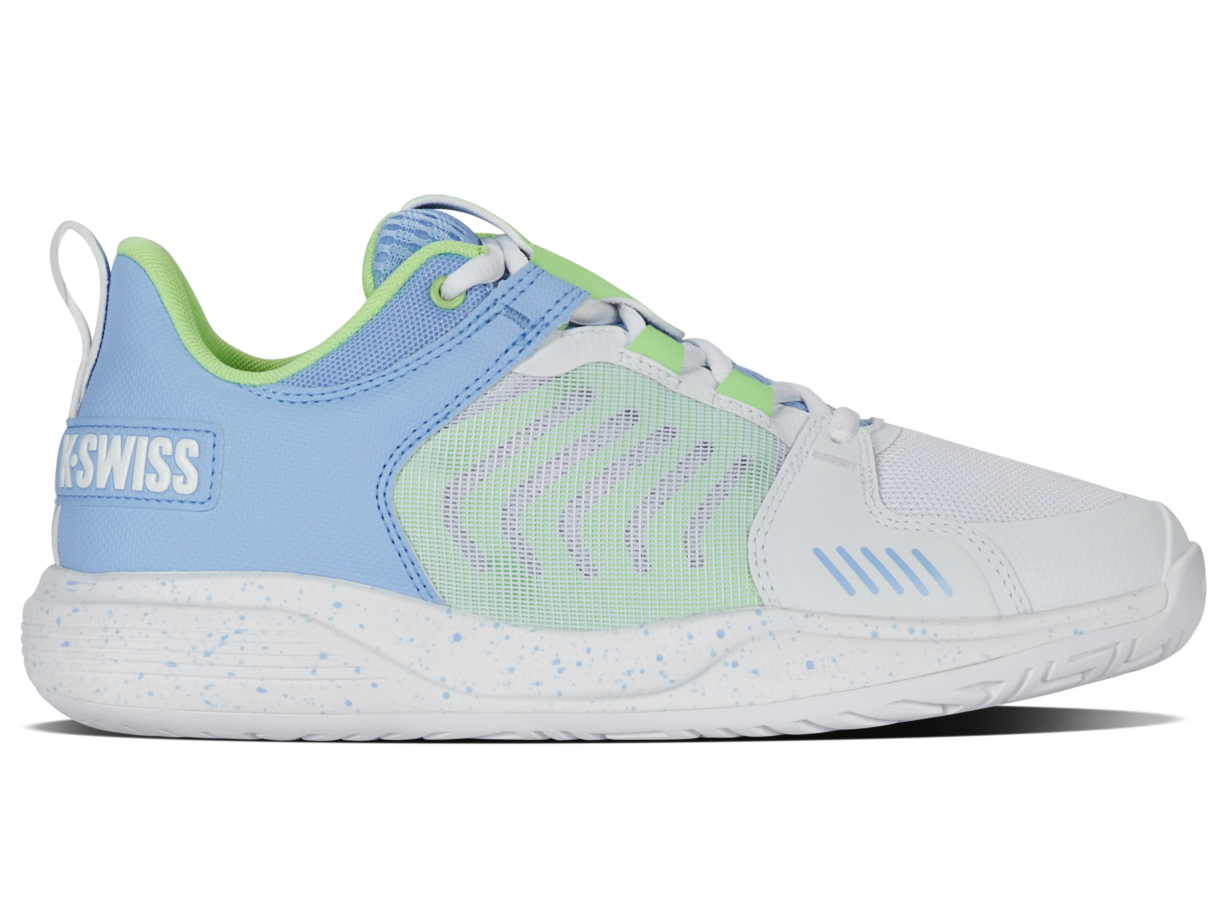 K-Swiss Women's Shoes Ultrashot Team | White/Dutch Canal/Paradise Green