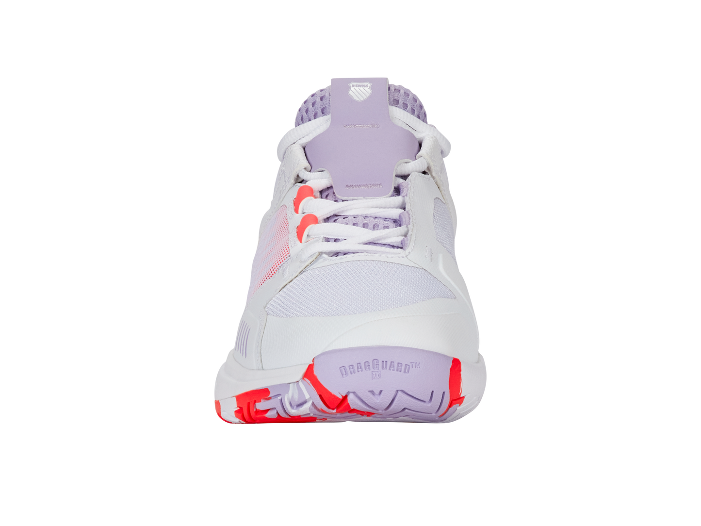 K-Swiss Women's Shoes Ultrashot Team | White/Orchid Petal/Neon Blaze