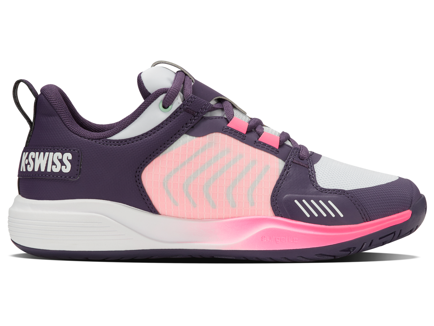 K-Swiss Women's Shoes Ultrashot Team | Purple Plumeria/White/Neon Pastel Pink