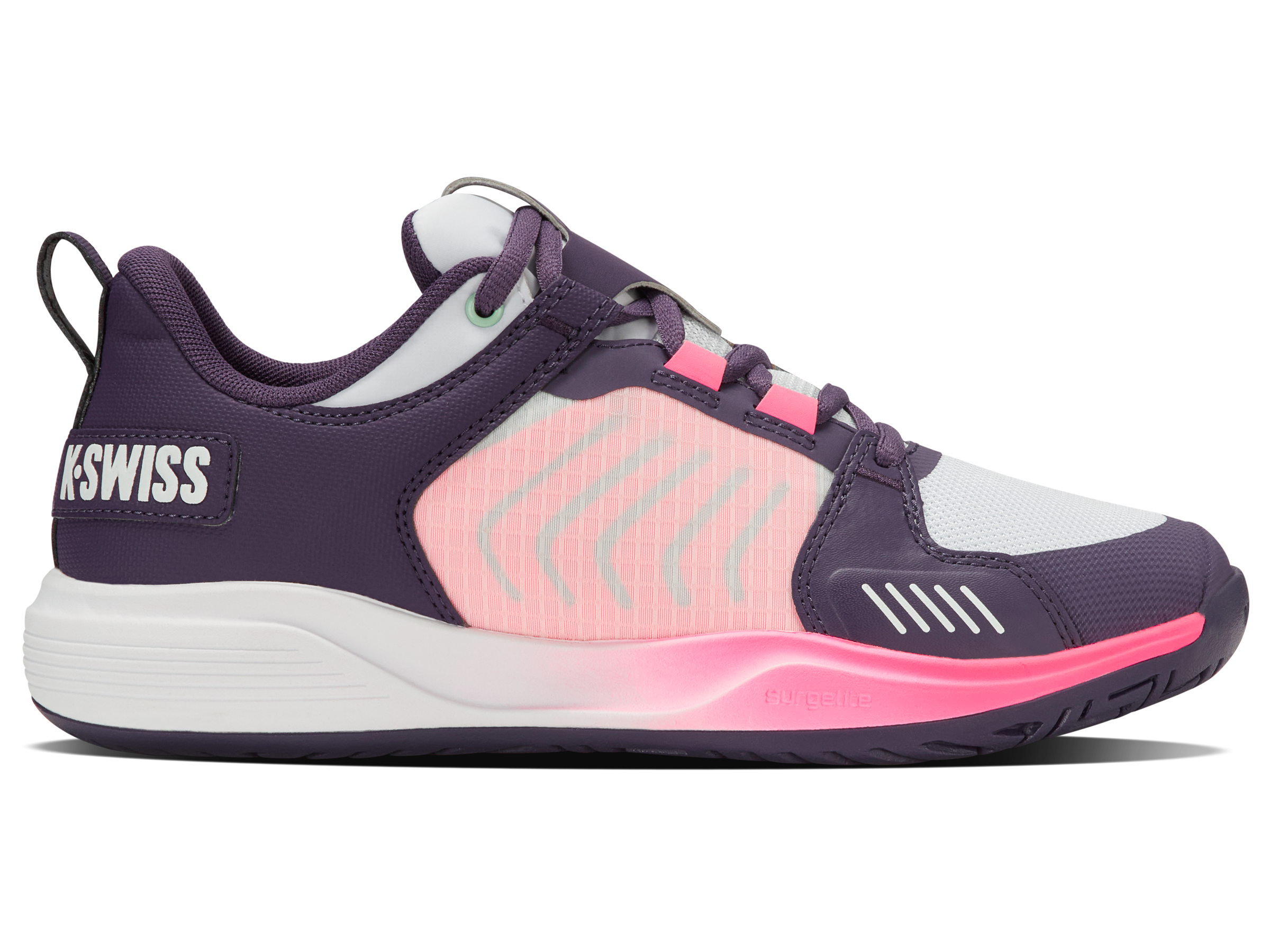 K-Swiss Women's Shoes Ultrashot Team | Purple Plumeria/White/Neon Pastel Pink
