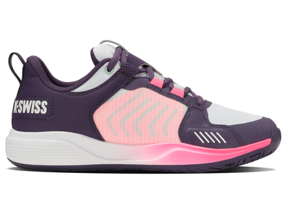 K-Swiss Women's Shoes Ultrashot Team | Purple Plumeria/White/Neon Pastel Pink