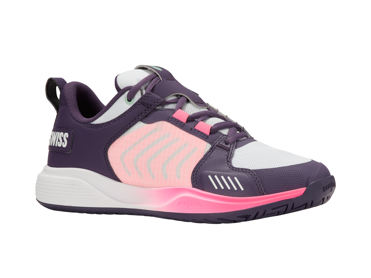 K-Swiss Women's Shoes Ultrashot Team | Purple Plumeria/White/Neon Pastel Pink