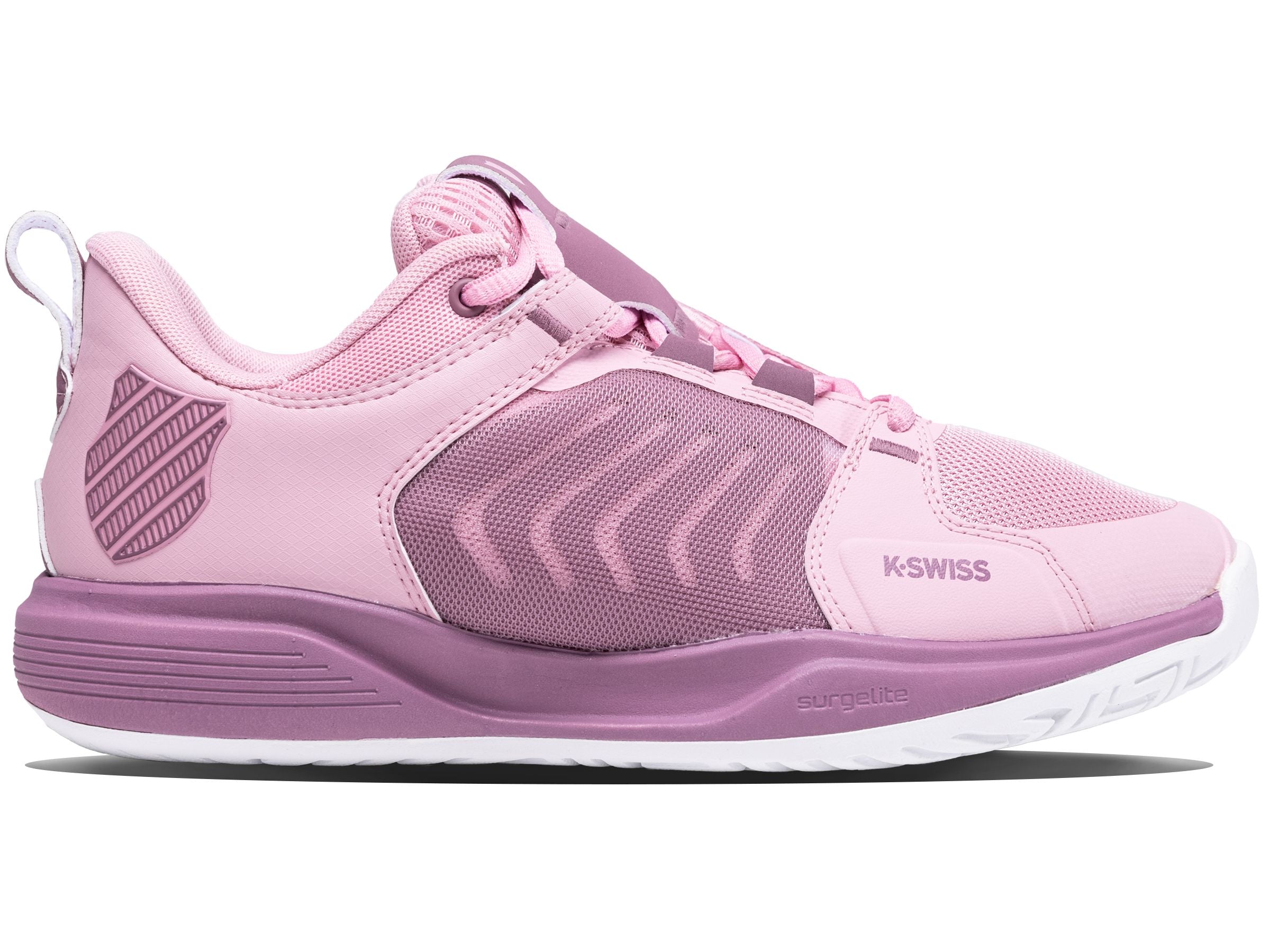 K-Swiss Women's Shoes Ultrashot Team | Cameo Pink/Grape Nectar/White