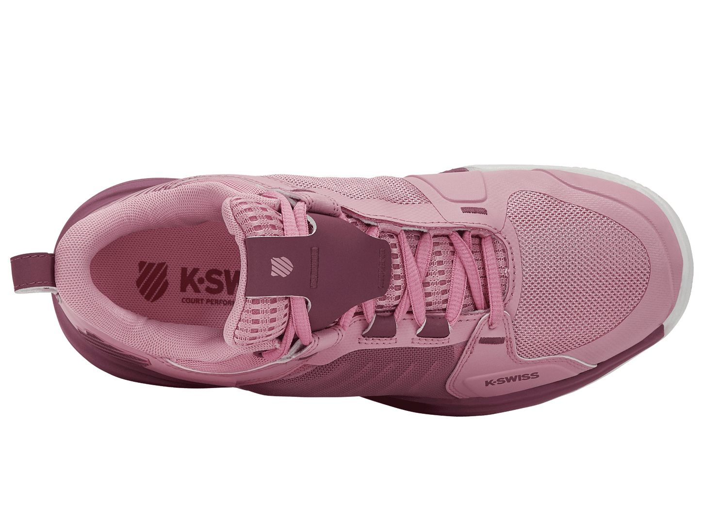 K-Swiss Women's Shoes Ultrashot Team | Cameo Pink/Grape Nectar/White