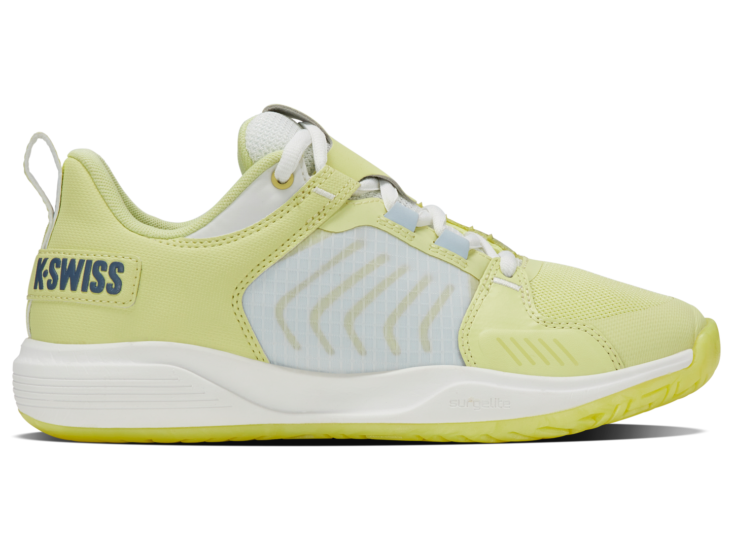 K-Swiss Women's Shoes Ultrashot Team | Luminary Green/Blanc De Blanc/Ballad Blue