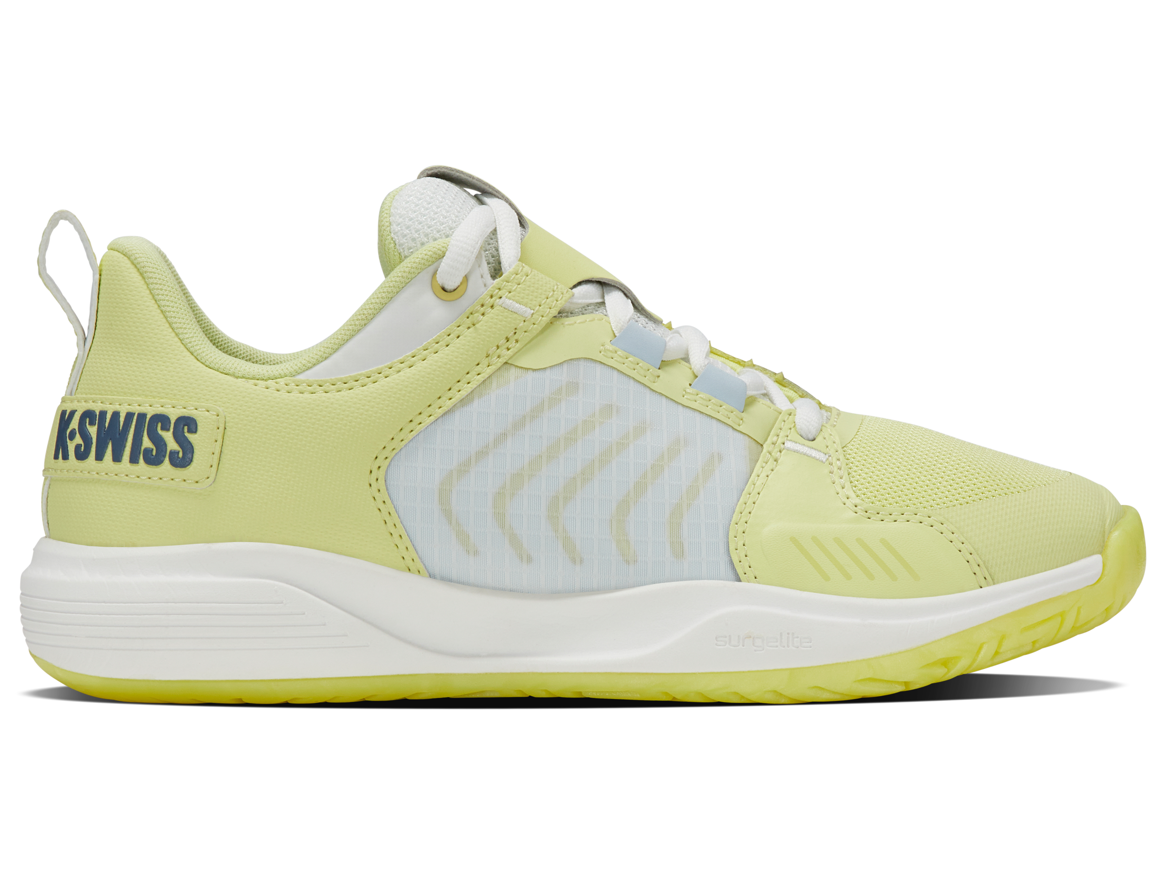 K-Swiss Women's Shoes Ultrashot Team | Luminary Green/Blanc De Blanc/Ballad Blue