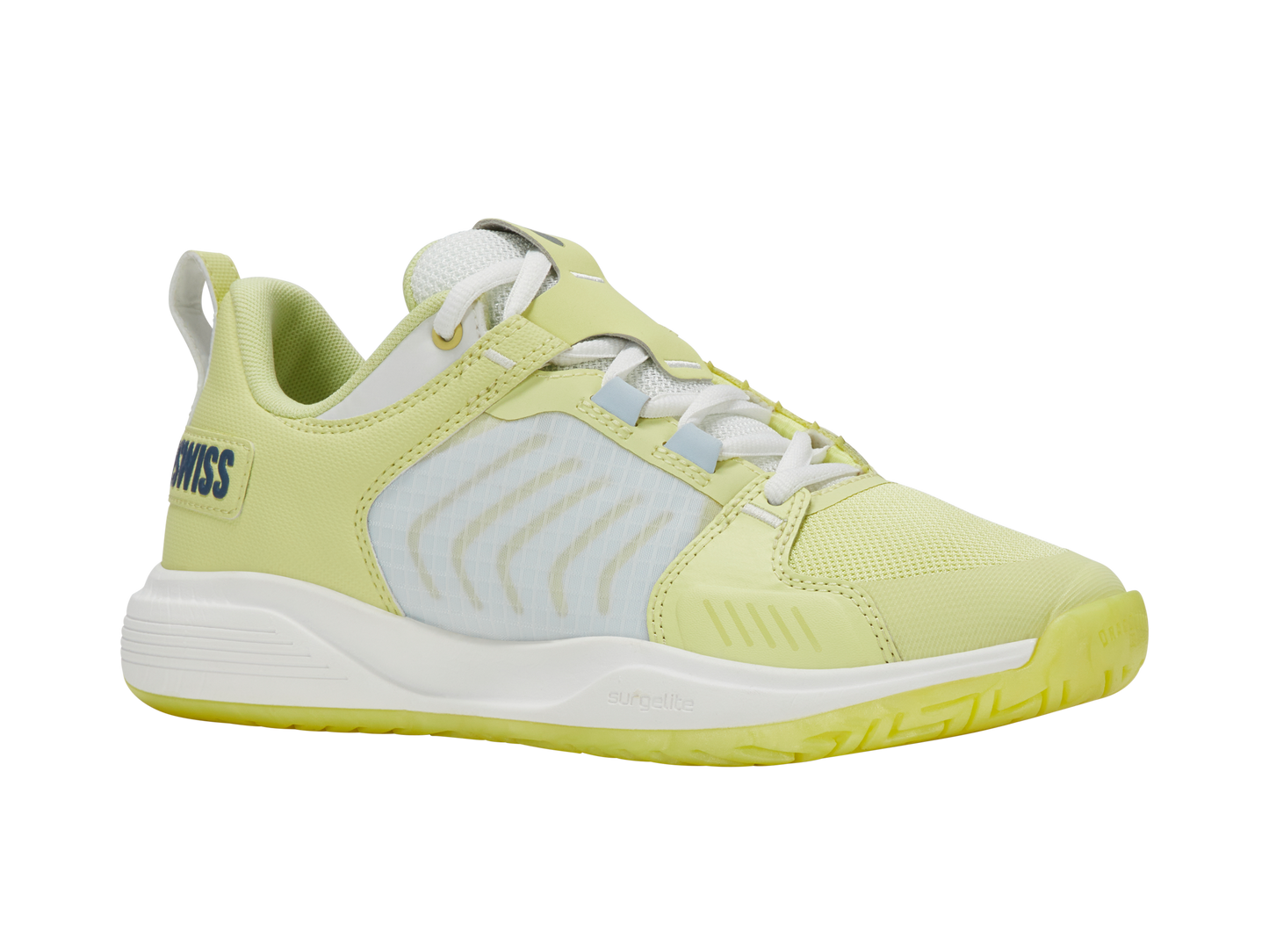 K-Swiss Women's Shoes Ultrashot Team | Luminary Green/Blanc De Blanc/Ballad Blue