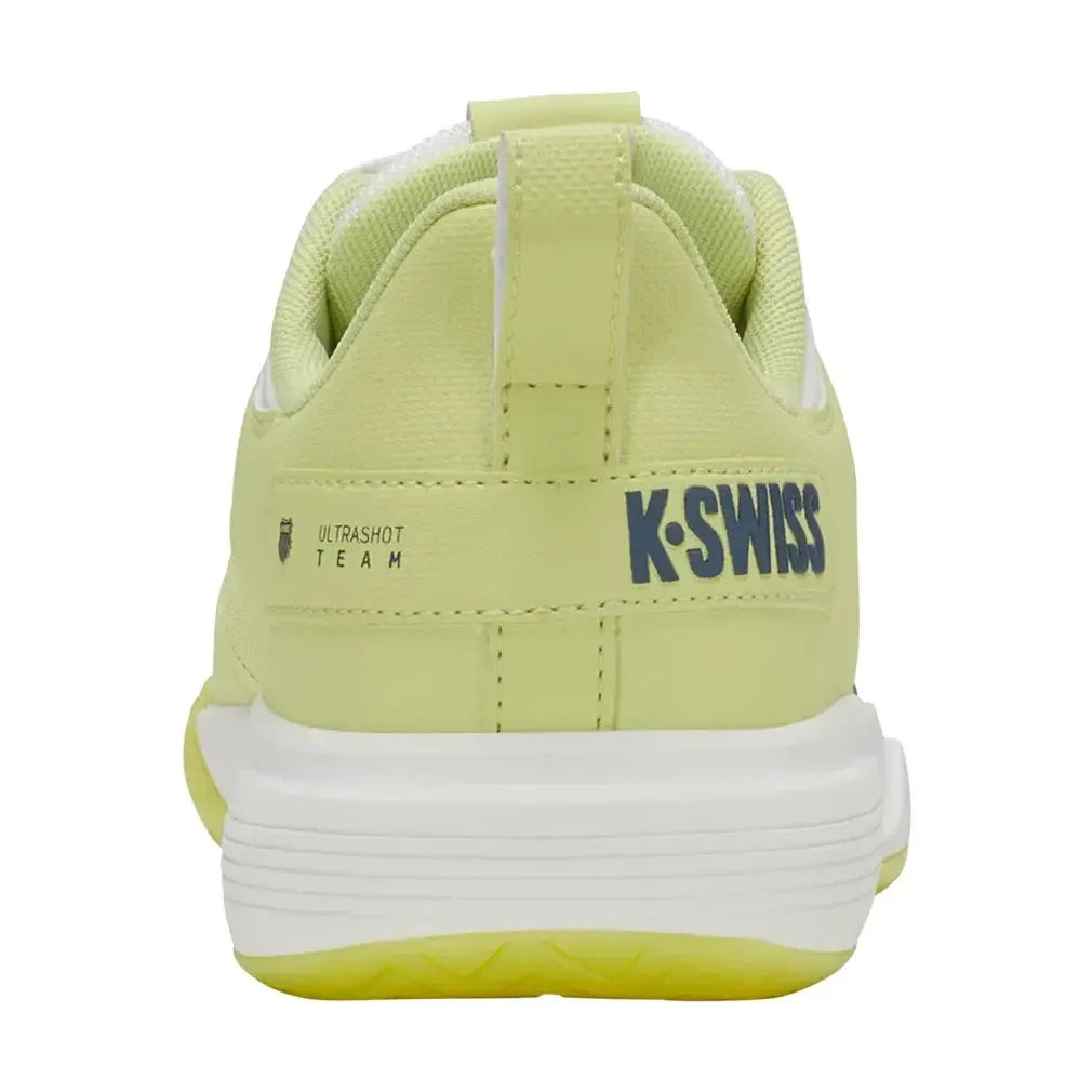 Women's Ultrashot Team Tennis Shoes Luminary Green and Blanc de Blanc