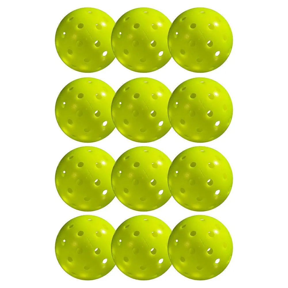 X-40 Outdoor Pickleballs 12 Pack Optic-Balls-Franklin Sports-97817-DEFAULT-L-1-[Sku]-Tennis Express