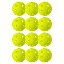 X-26 Indoor Pickleballs 12 Pack Lime Green-Balls-Franklin Sports-97821-DEFAULT-L-Tennis Express