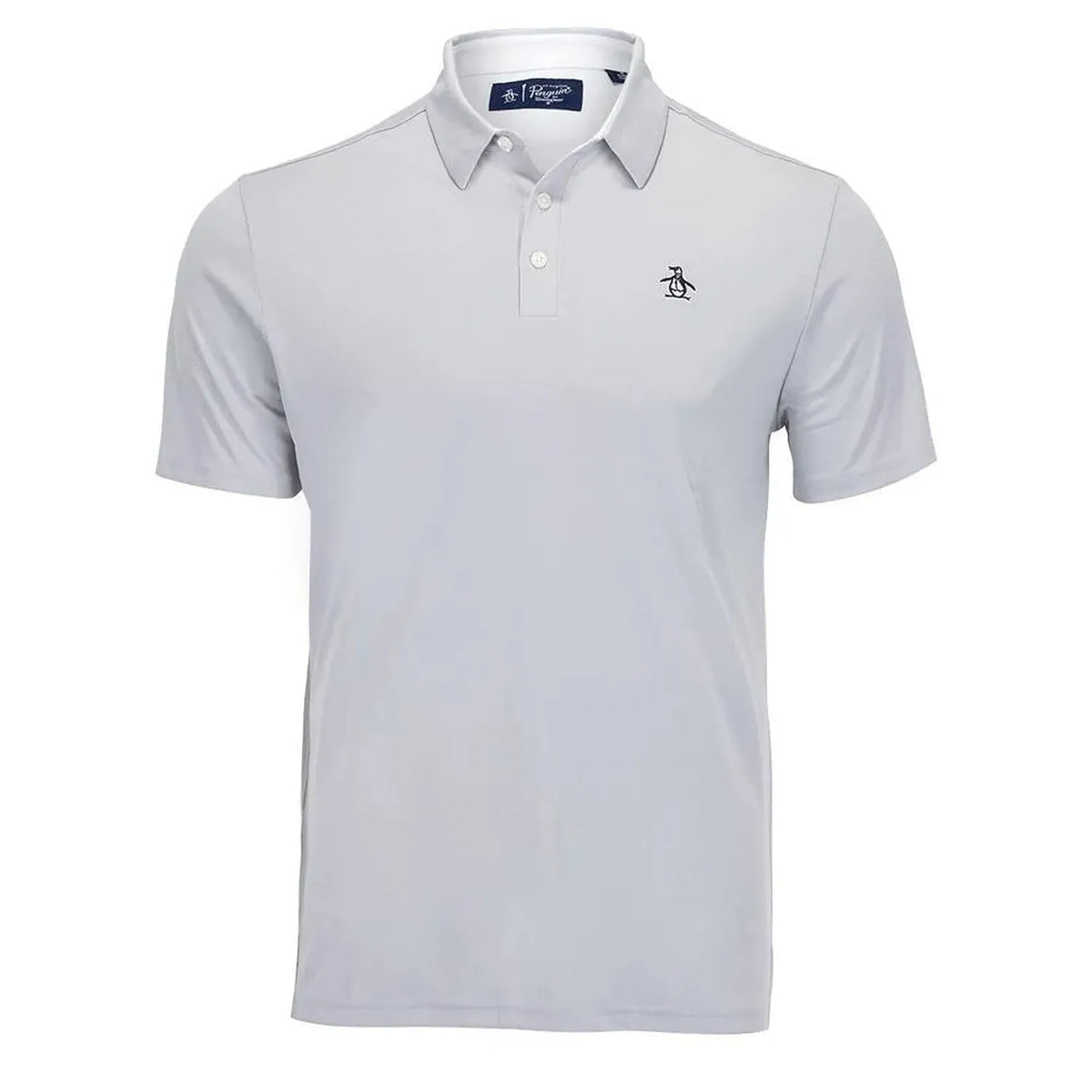 Men's The Oxford Eco Birdseye Tennis Polo-Apparel-Penguin-97881-118_BT_WHITE-L-Tennis Express