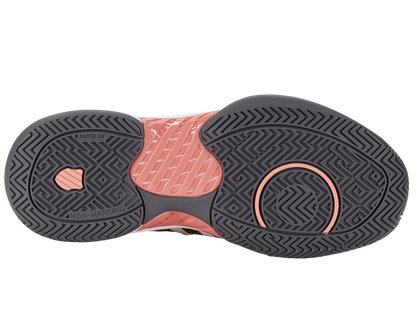 K-Swiss Women's Shoes Pickleball Supreme | Asphalt/White/Peach Amber