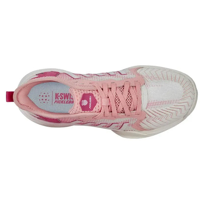 Women's Pickleball Supreme Shoes Cloud Dancer and Raspberry Sorbet